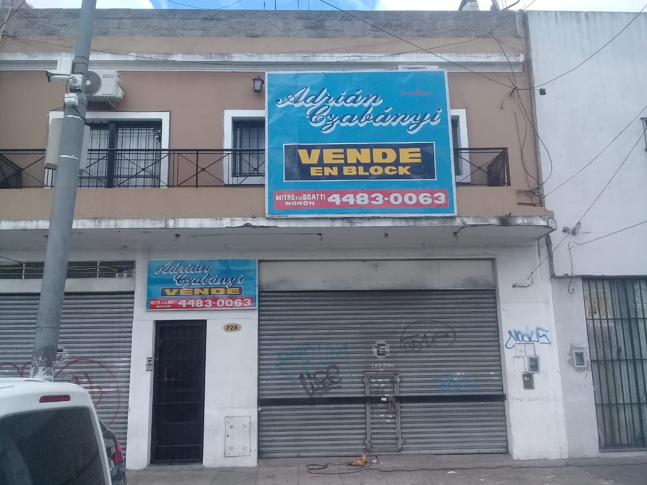 MORON SUR- SOBRE IRIGOYEN- LOCAL 240 Mt2 CUB+ VIVIENDA – APTO VARIOS RUBROS- TINGLADO DE GRAN ALTURA